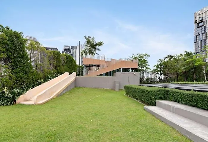 Bts Thong Lor Downtown Low-rise Large #private Courtyard Super Large Pool * バンコク都